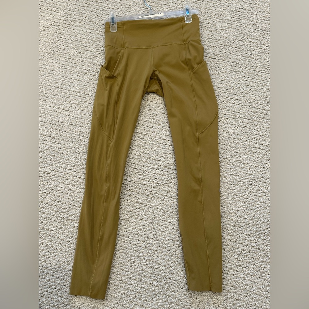 Lululemon Fast & Free High-Rise Tight 25" - Grape Leaf